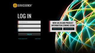 Log In | ServiceBench