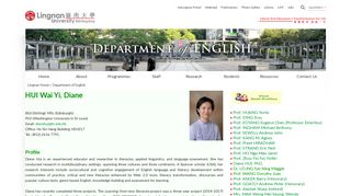 Department of English, Lingnan University