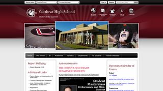 Cordova High School / Homepage