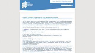 Yeshiva Toras Chaim Toras Emes: Parent Teacher Conferences and ...
