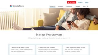 Manage Your Account | For Your Home - Georgia Power