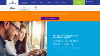 Secure Fully-Hosted eCommerce Ticketing | accesso Technology Group