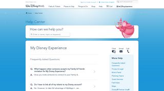 My Disney Experience - Walt Disney World Resort