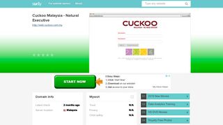 web.cuckoo.com.my - Cuckoo Malaysia - Natural Exec... - Web Cuckoo