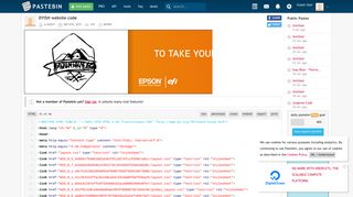 [HTML] DYISH website code - Pastebin.com
