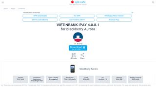 VietinBank iPay for BlackBerry Aurora - free download APK file for ...