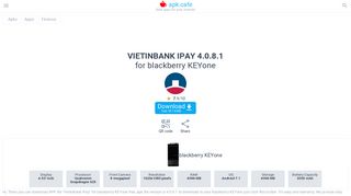 VietinBank iPay for BlackBerry KEYone - free download APK file for ...