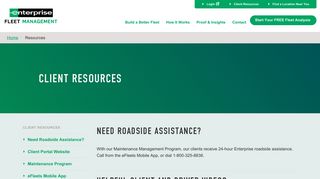 Enterprise Fleet Management Client Resources