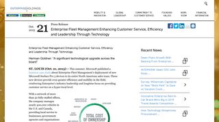 Enterprise Fleet Management Enhancing ... - Enterprise Holdings