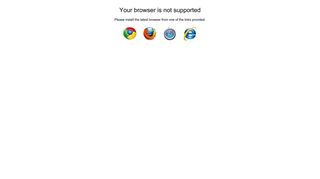 Your browser is not supported - ADP® eI-9