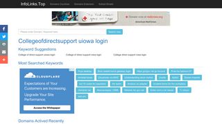 Collegeofdirectsupport uiowa login Search - InfoLinks.Top