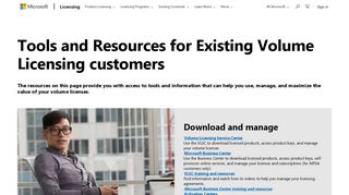 Tools & Resources | Microsoft Volume Licensing