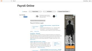 Payroll Online: Payroll Online Login