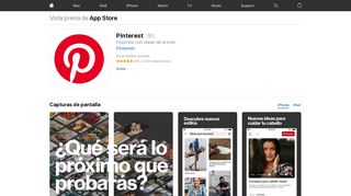 Pinterest en App Store - iTunes - Apple