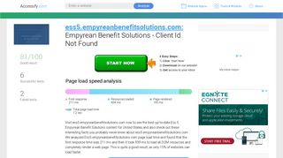 Access ess5.empyreanbenefitsolutions.com. Empyrean Benefit ...