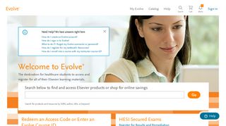 Elsevier Student Life - Evolve