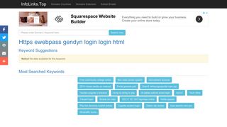 Https ewebpass gendyn login login html Search - InfoLinks.Top