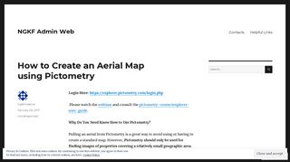 How to Create an Aerial Map using Pictometry – NGKF Admin Web