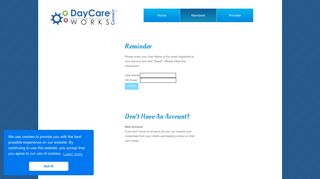 Leading Online Childcare Software - Family Portal - Daycare Works ...