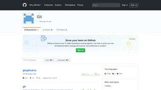 Git · GitHub
