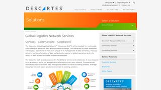 Global Logistics Network Services - Descartes