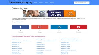 geolearning.com - Websitesdirectory.org