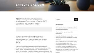 41 Extremely Powerful Business Intelligence Competency Center ...