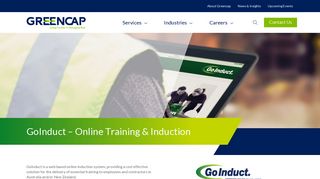 GoInduct Online Induction System | Greencap