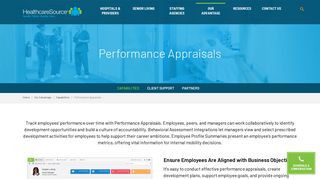Performance Appraisals | HealthcareSource