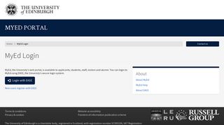 MyEd: Login