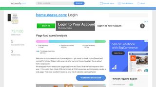 Access home.eease.com. Login