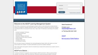 ASCIP - Brit Insurance TEAM Platform