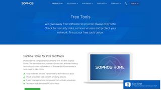 Free Security Tools for Windows, Mac, Android | Free ... - Sophos