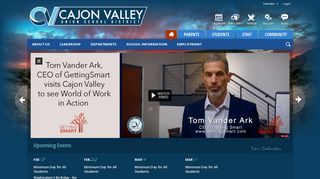 AR Home Connect - Cajon Valley Union School District