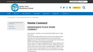 Home Connect - Harbor View Elementary School