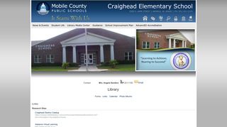 Craighead Elementary School: Library - Links