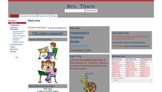 Mrs. Thorn - Google Sites