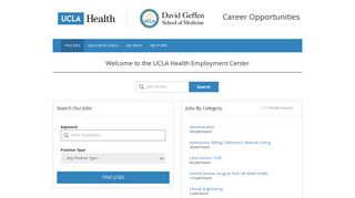 UCLA Health Candidate Self-Service