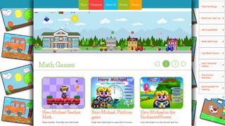 Math Games at Smarty Games - Free educational website for kids