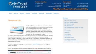 Patient Portal | Gold Coast Radiology Pty Ltd