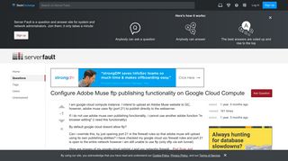 Configure Adobe Muse ftp publishing functionality on Google Cloud ...