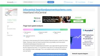 Access infocentral.heartlandpaymentsystems.com. Heartland InfoCentral