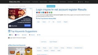 Login inspire hr net account register Results For Websites Listing
