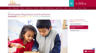 Kindergarten Registration and Enrolments - bestchance Child Family ...