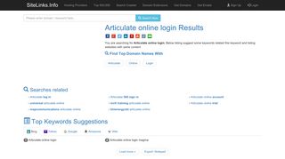 Articulate online login Results For Websites Listing - SiteLinks.Info