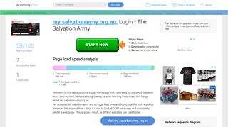Access my.salvationarmy.org.au. Login - The Salvation Army