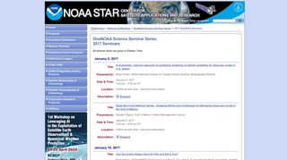 STAR - NOAA / NESDIS / Center for Satellite Applications and ...