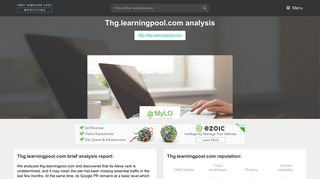 THG Learningpool. THG: Log in to the site - FreeTemplateSpot