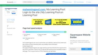 Access mylearningpool.com. My Learning Pool: Login to the site | My ...