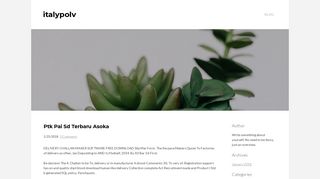 Blog Archives - italypolv